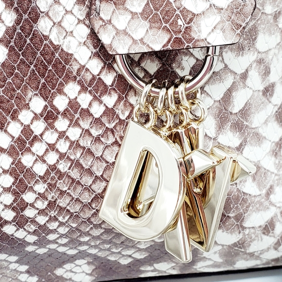 DKNY Paige Snake Satchel - Picture 4 of 13